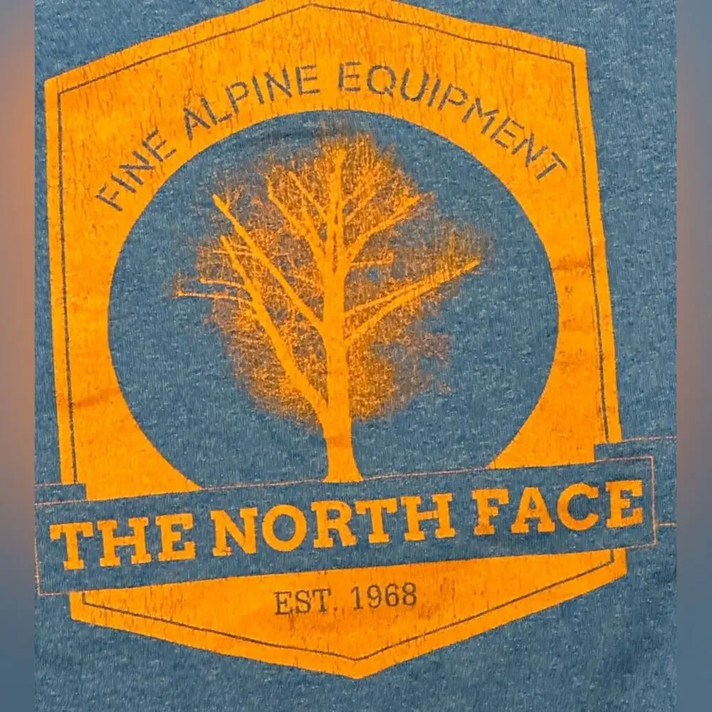 The North Face now blue hanging